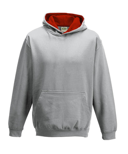 Just Hoods Kids Varsity Hoodie - JH03J