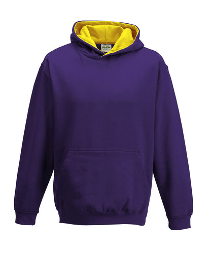 Just Hoods Kids Varsity Hoodie - JH03J
