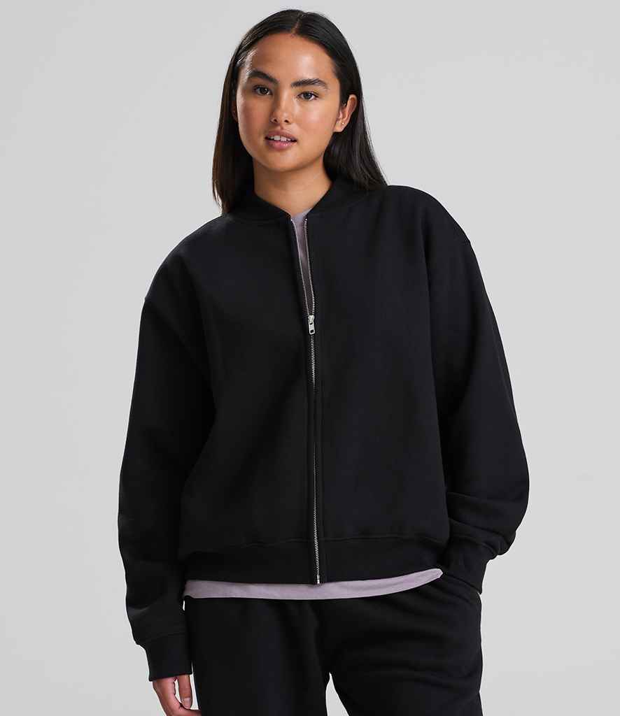 Just Hoods AWDis Signature Heavyweight Bomber Sweat Jacket - JH124