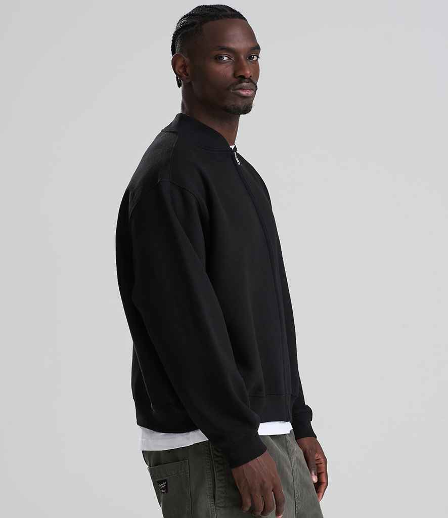 Just Hoods AWDis Signature Heavyweight Bomber Sweat Jacket - JH124
