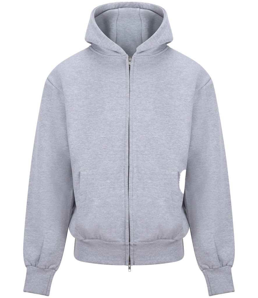 JH125 Heather Grey Front