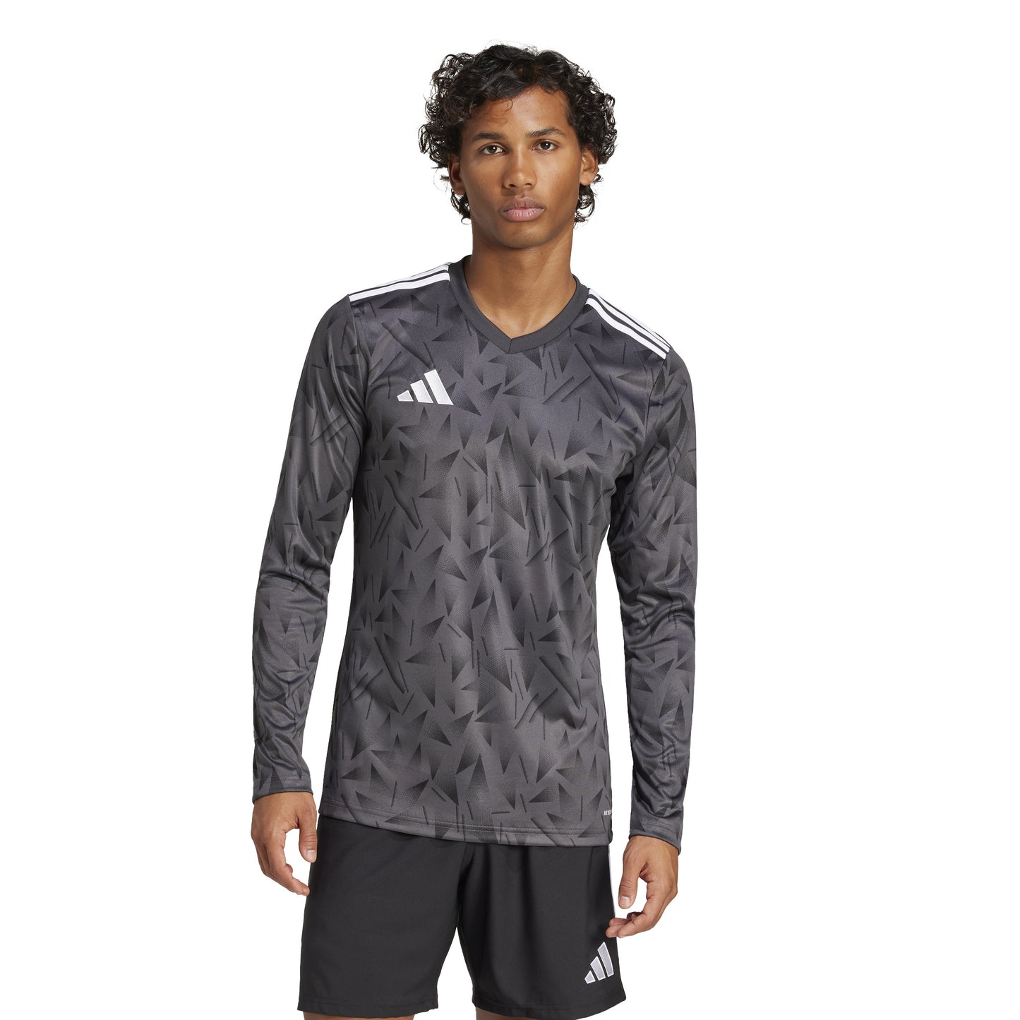 Adidas Team Icon 25 Slim LS Shirt Utility Black/Black