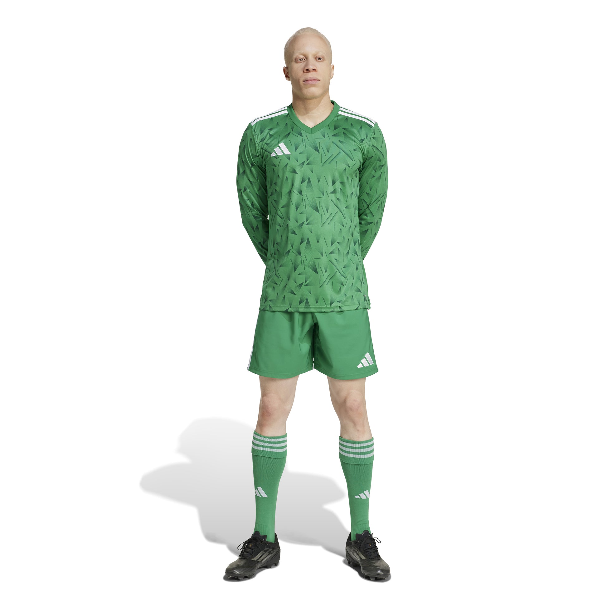 Adidas Team Icon 25 Slim LS Shirt Team Green/White