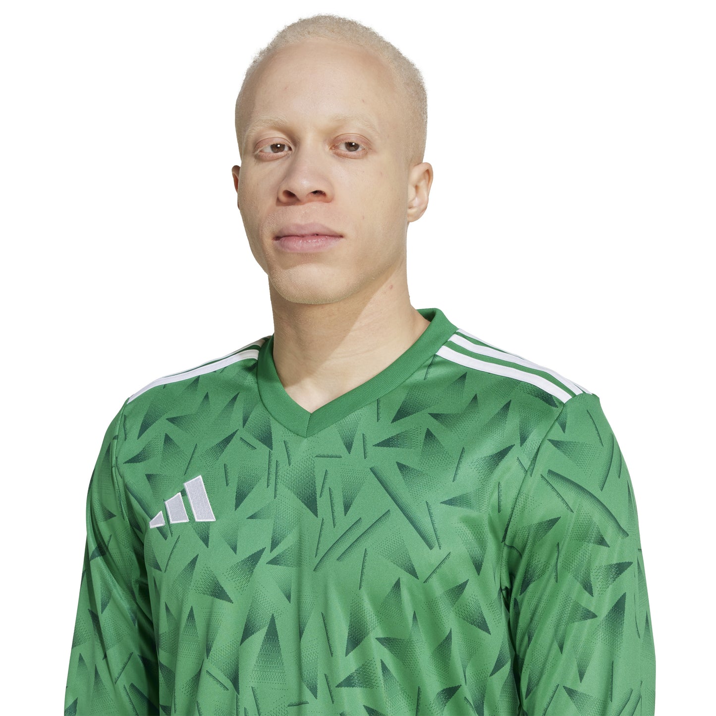 Adidas Team Icon 25 Slim LS Shirt Team Green/White