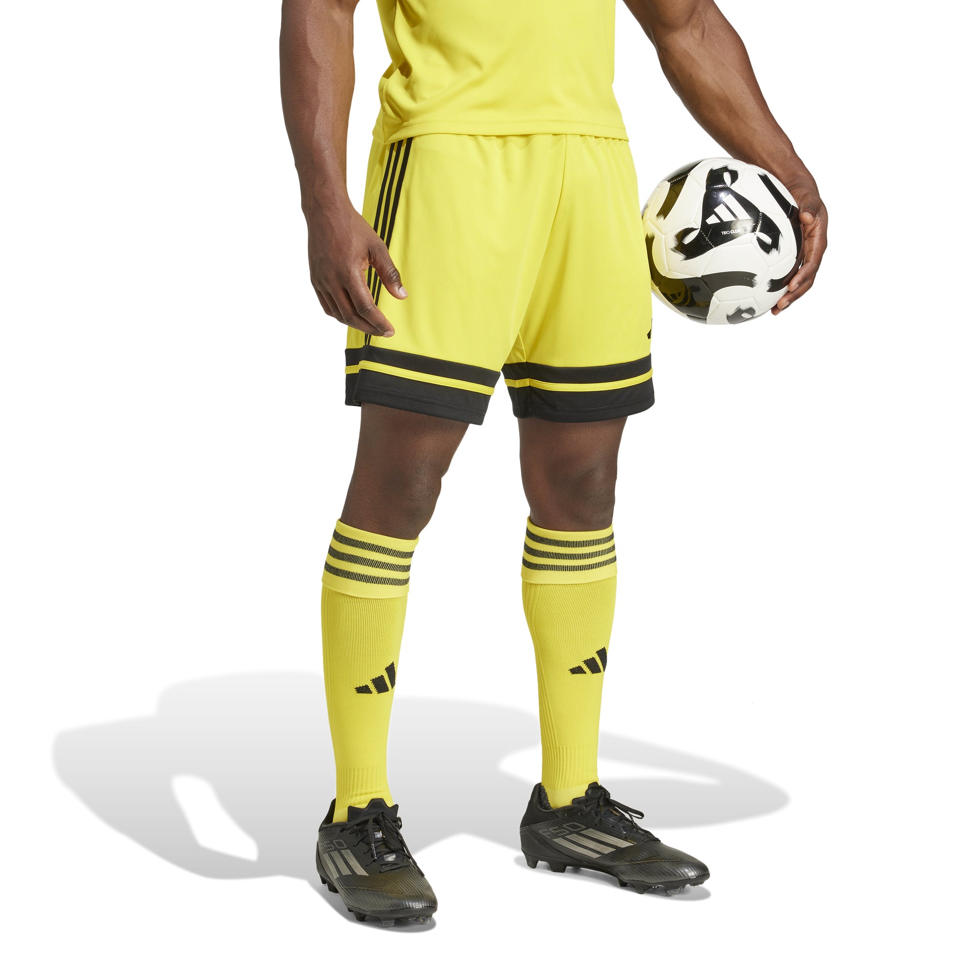 Adidas Squadra 25 Shorts - Team Yellow/Black