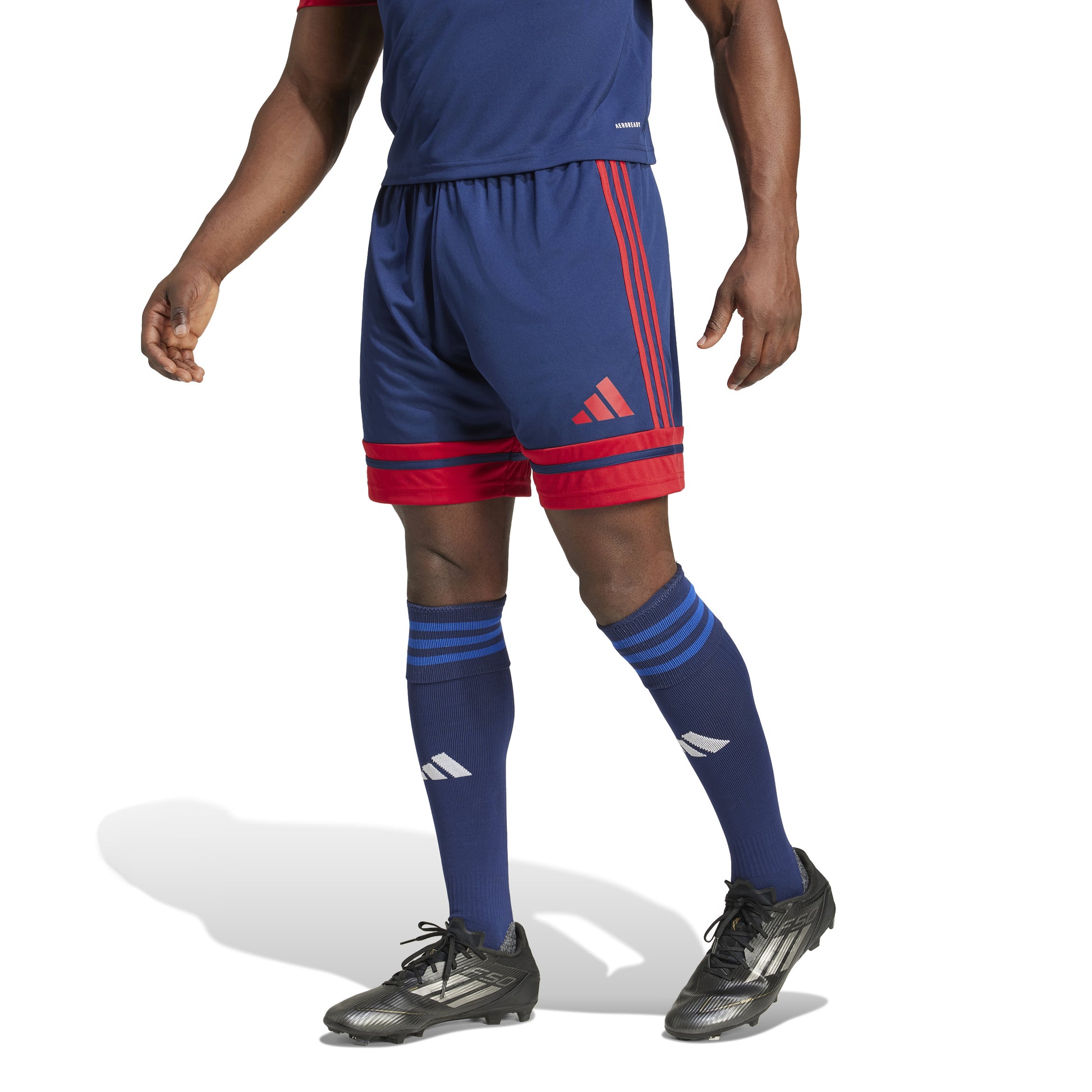 Adidas Squadra 25 Shorts - Team Navy Blue 2/Team Power Red 2