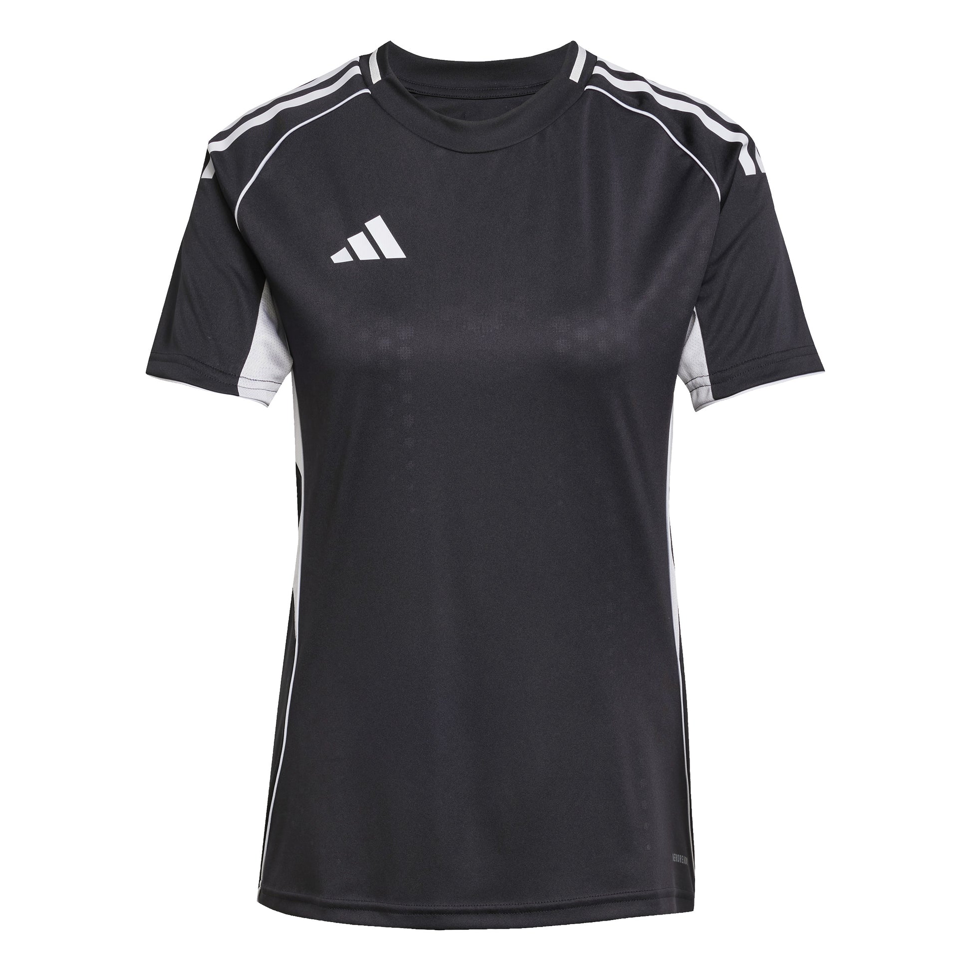Adidas Womens Tiro 25 Competition Match SS Shirt Black/Team Light Grey