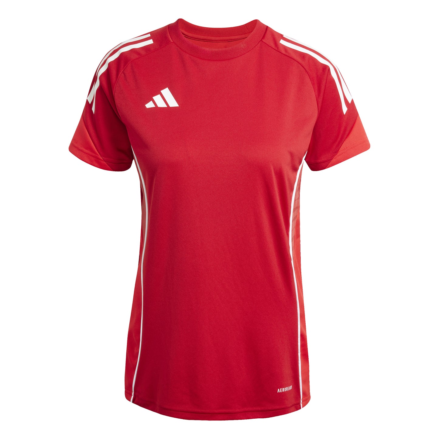 Adidas Womens Tiro 25 Competition SS Training Shirt Team Power Red 2/Pure Ruby