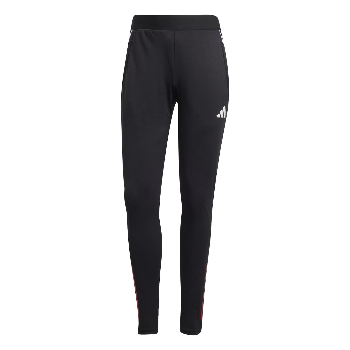 Adidas Womens Tiro 25 Competition Slim Training Pants Black/Team Power Red 2