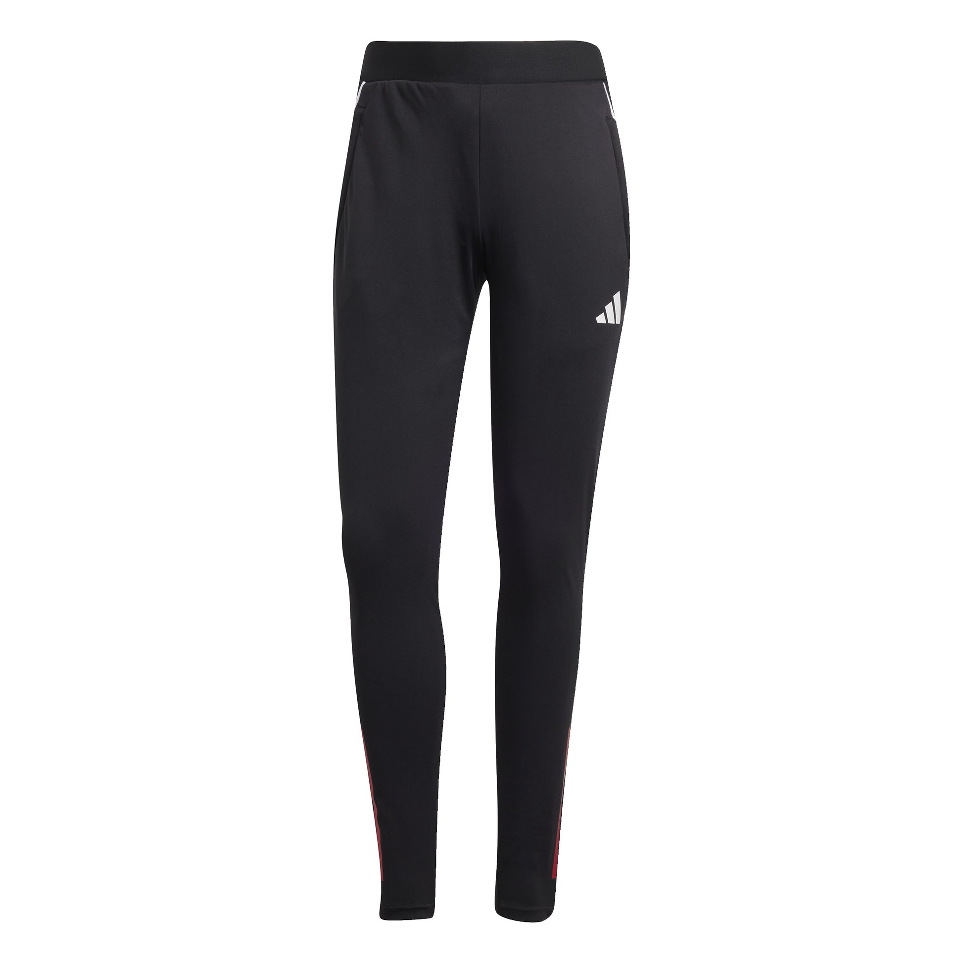 Adidas Womens Tiro 25 Competition Slim Training Pants Black/Team Power Red 2