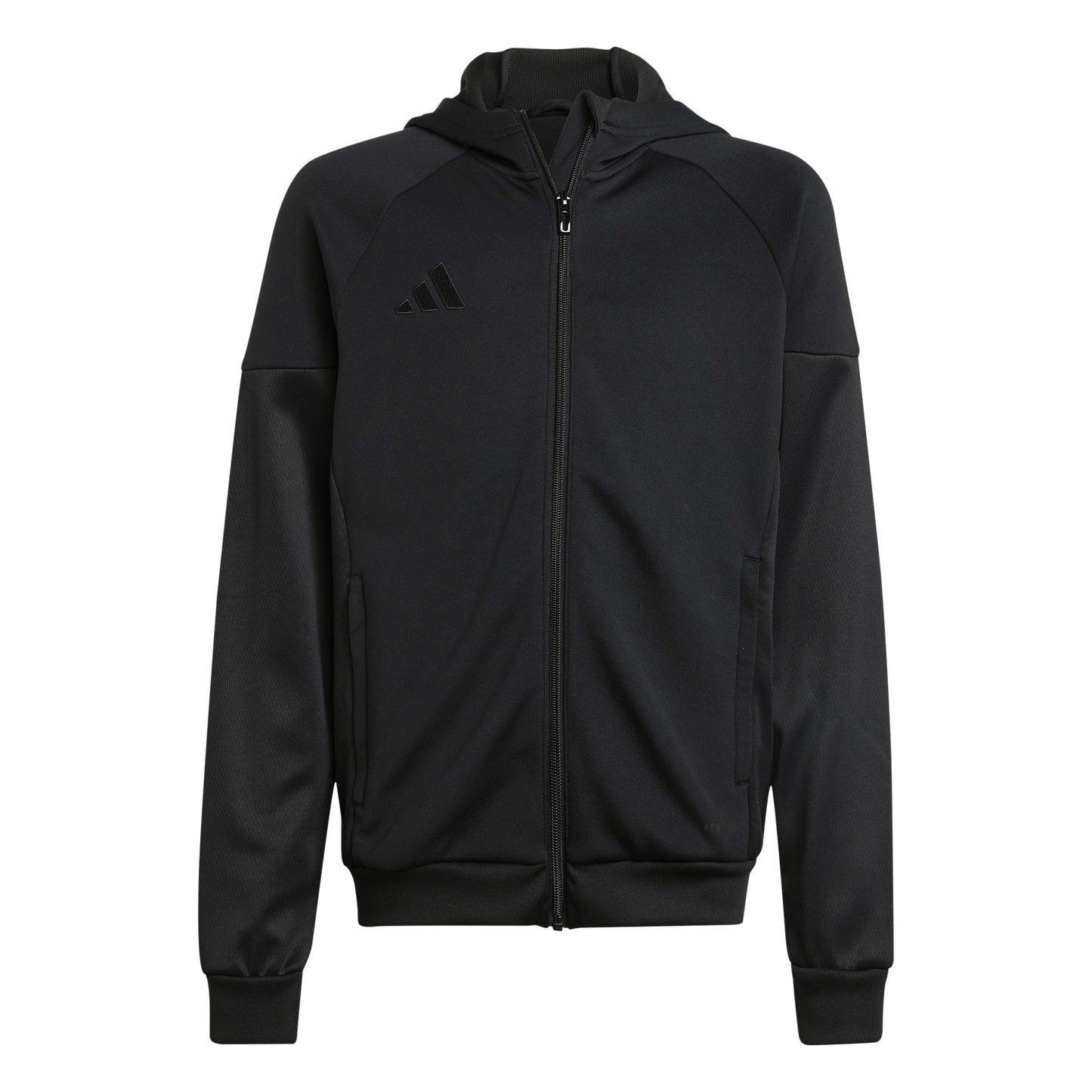Adidas Junior Tiro 25 Full Zip Hoodie Black