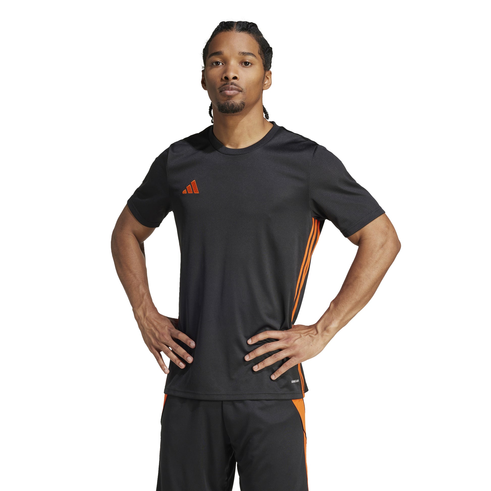 Adidas Tabela 23 SS Shirt Black/Team Orange