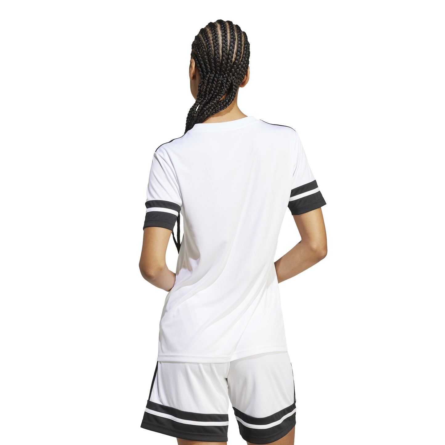 Adidas Squadra 25 SS Shirt - White/Black