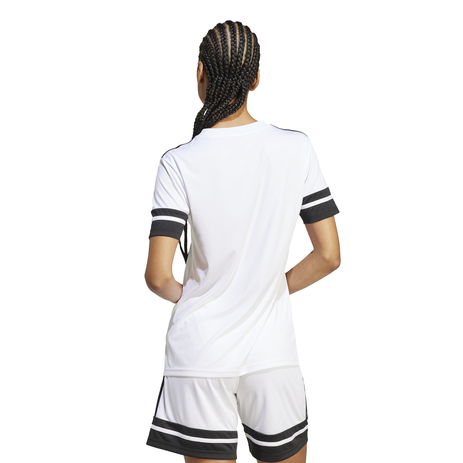 Adidas Squadra 25 SS Shirt - White/Black