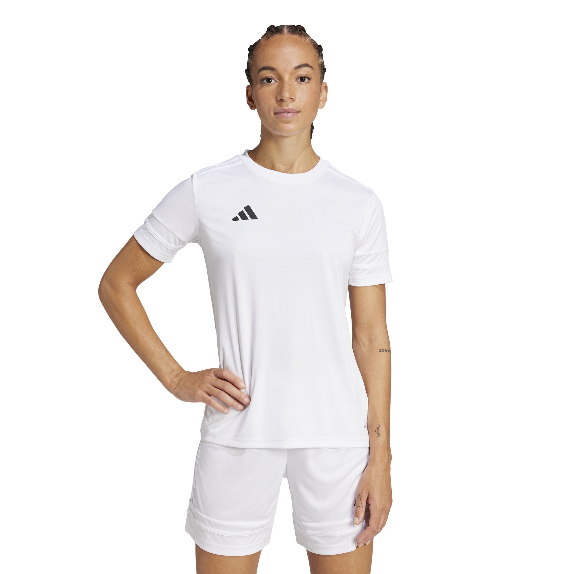Adidas Squadra 25 SS Shirt - White/White
