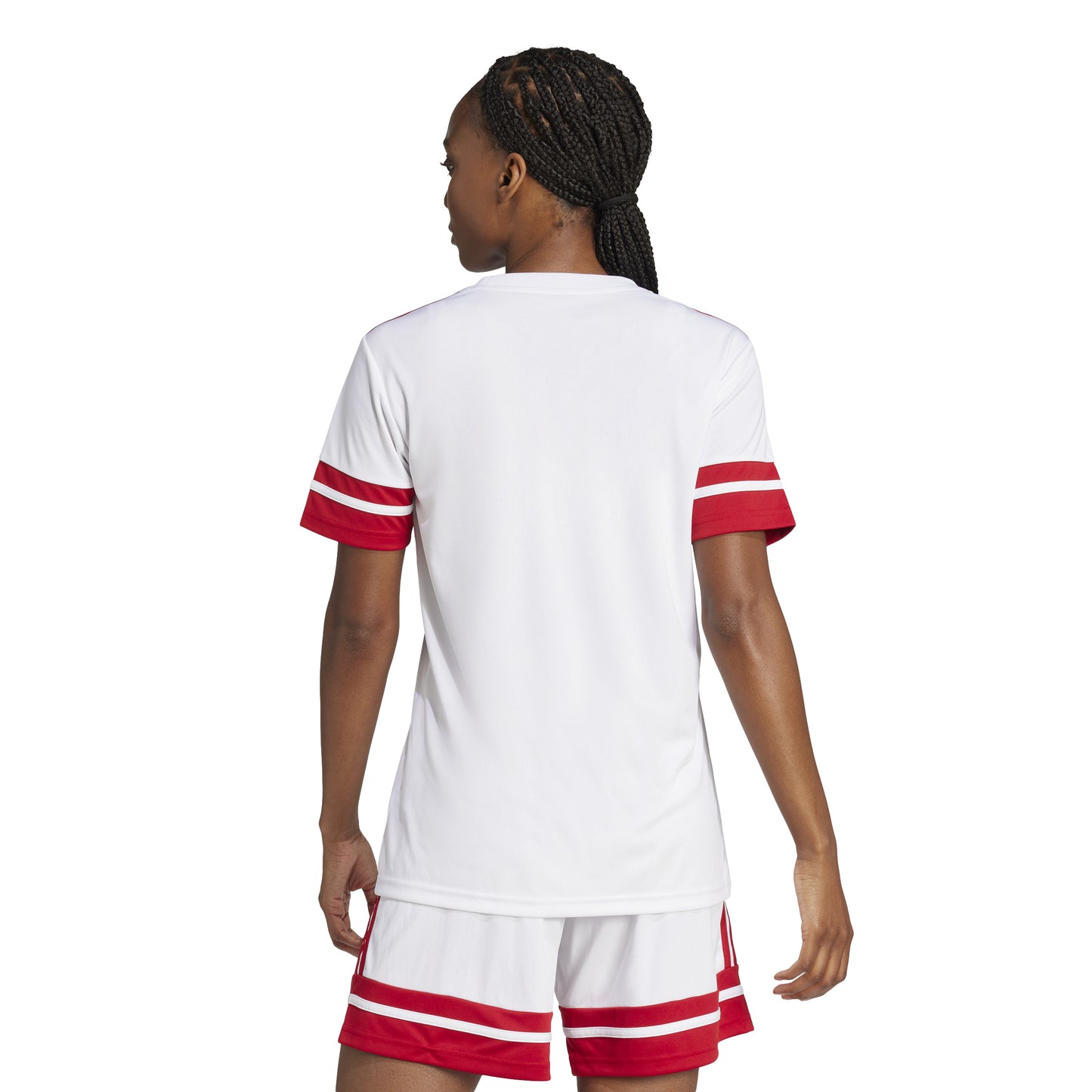 Adidas Squadra 25 SS Shirt - White/Team Power Red 2