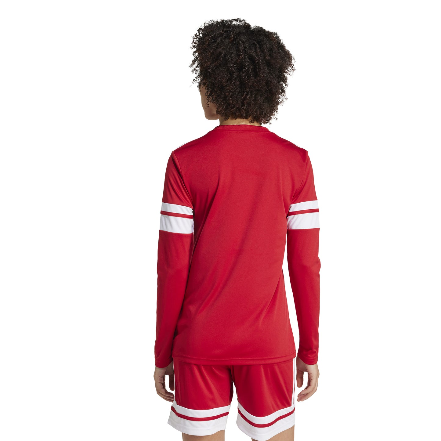 Adidas Squadra 25 LS Shirt - Team Power Red 2/White