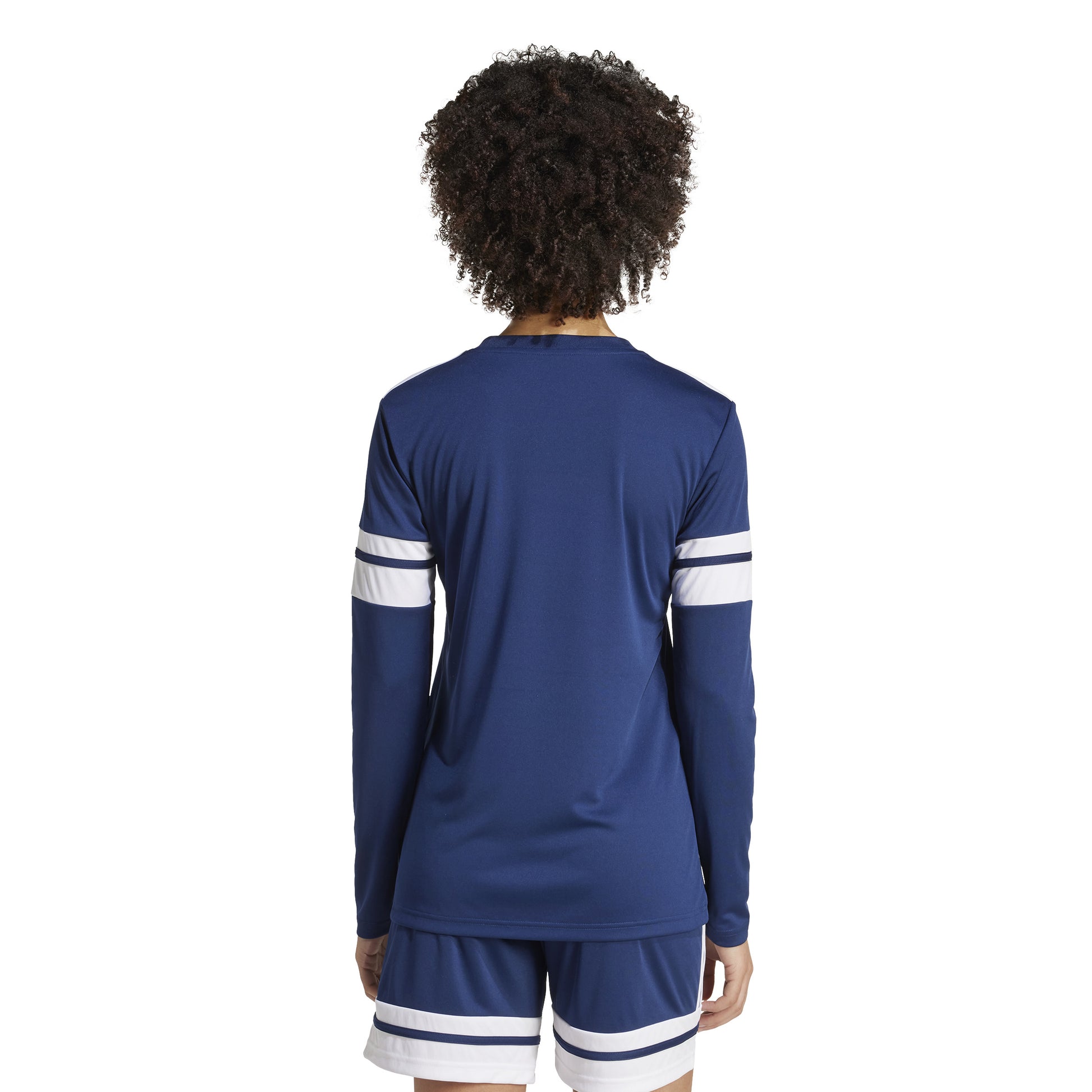 Adidas Squadra 25 LS Shirt - Team Navy Blue 2/White