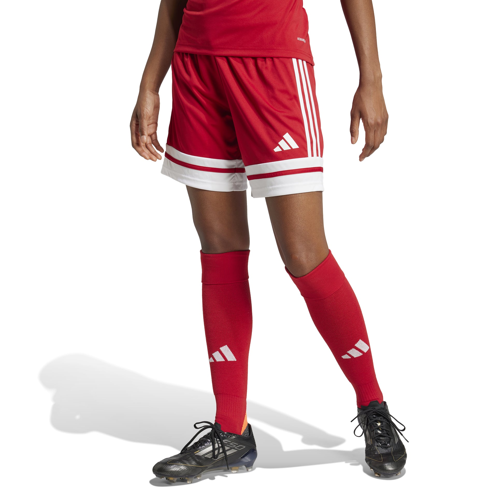 Adidas Squadra 25 Shorts - Team Power Red 2/White