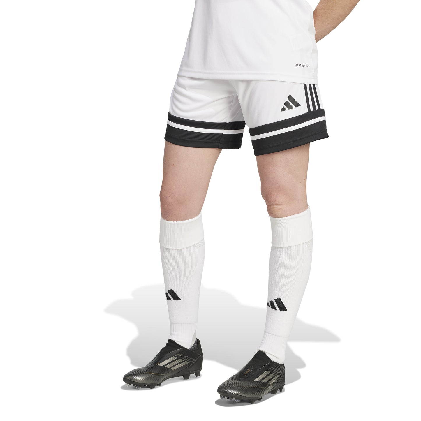Adidas Squadra 25 Shorts - White/Black