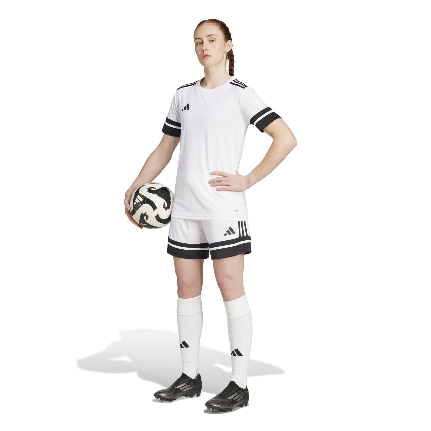 Adidas Squadra 25 Shorts - White/Black