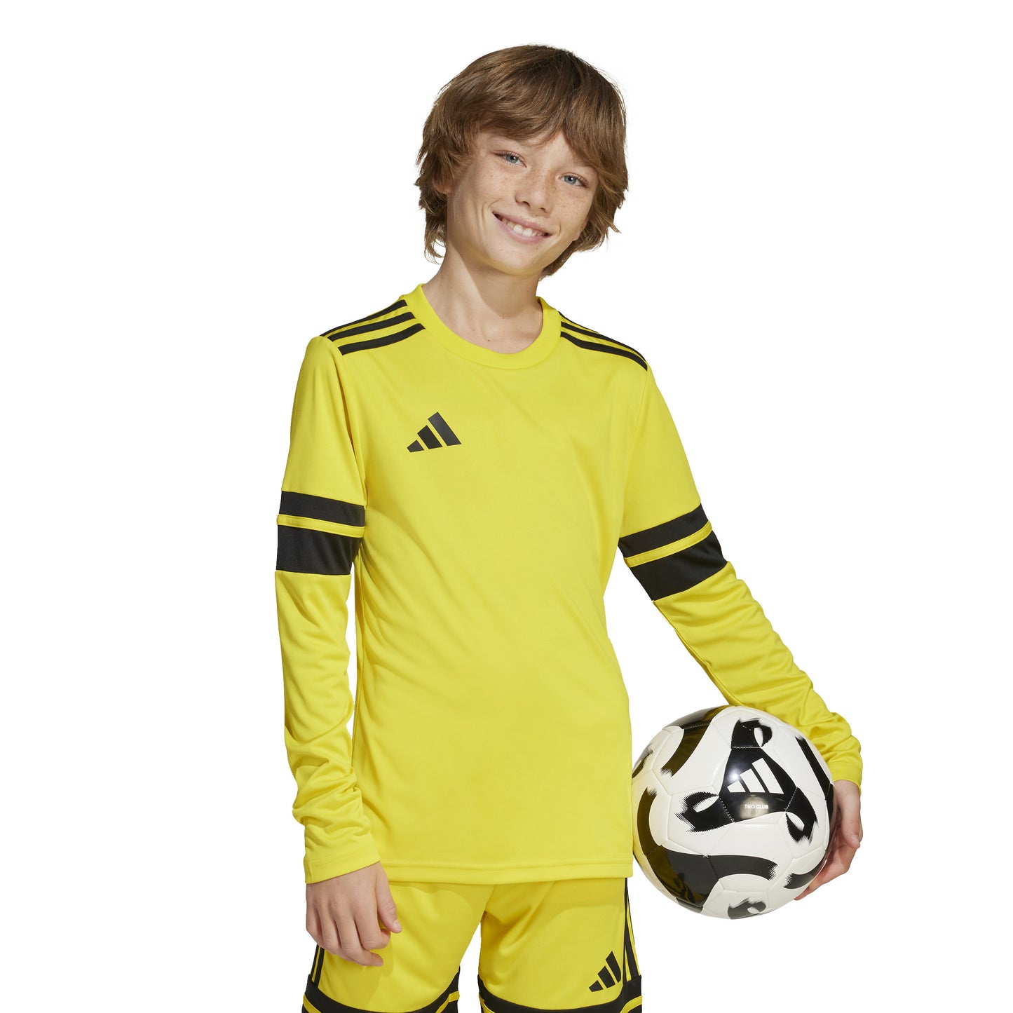 Adidas Squadra 25 LS Shirt - Team Yellow/Black