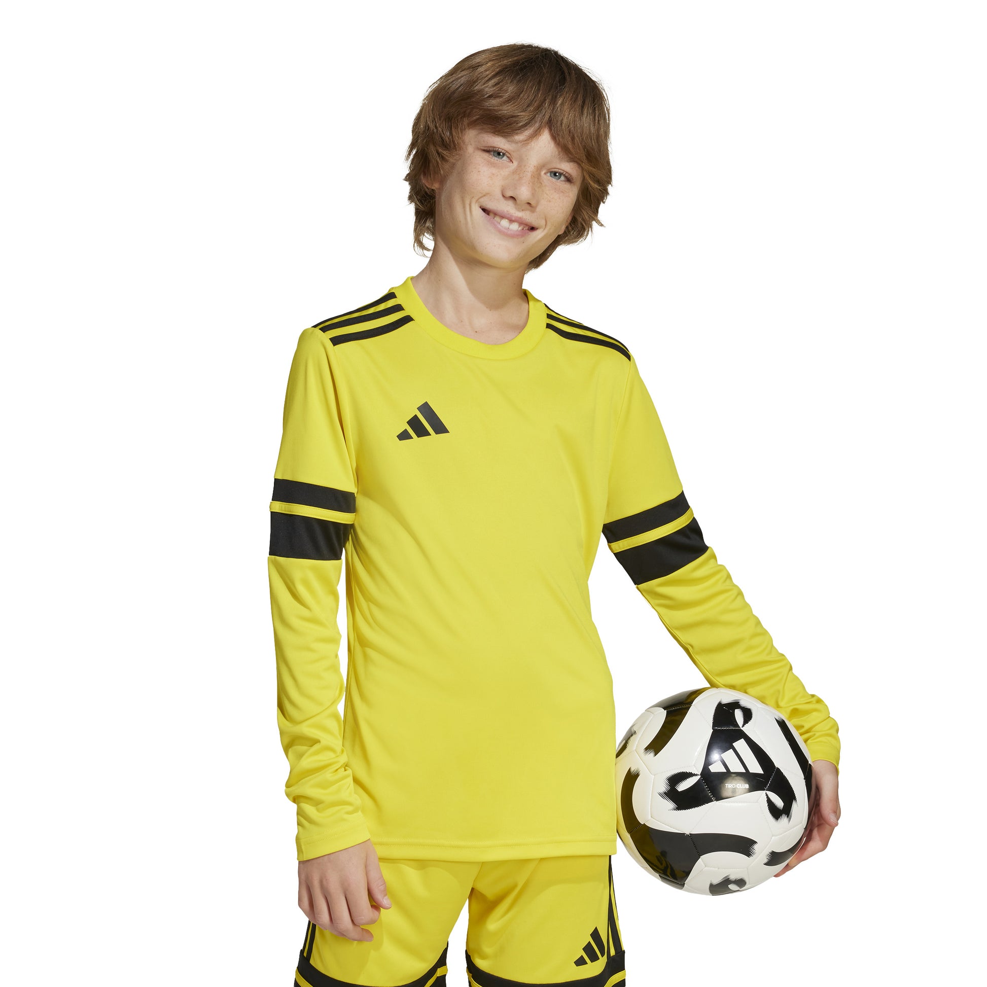 Adidas Squadra 25 LS Shirt - Team Yellow/Black