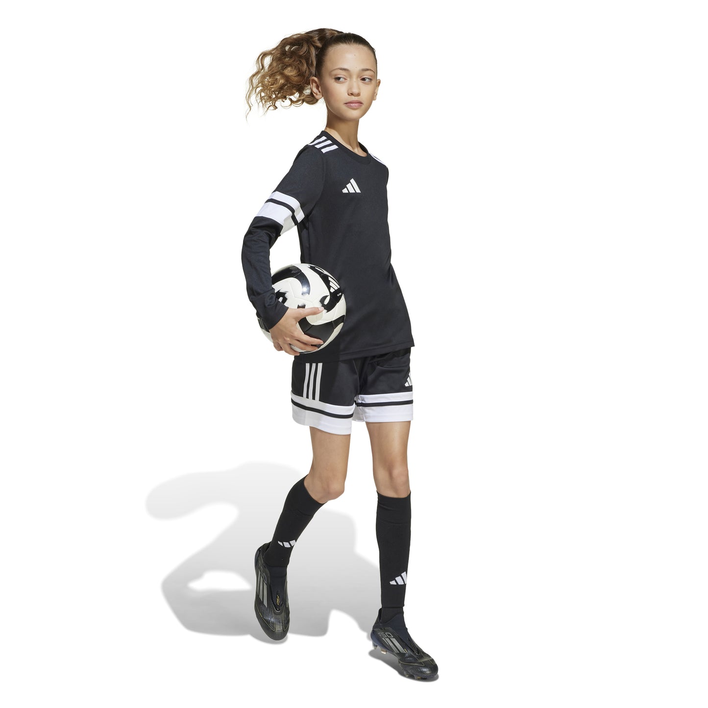 Adidas Squadra 25 LS Shirt - Black/White