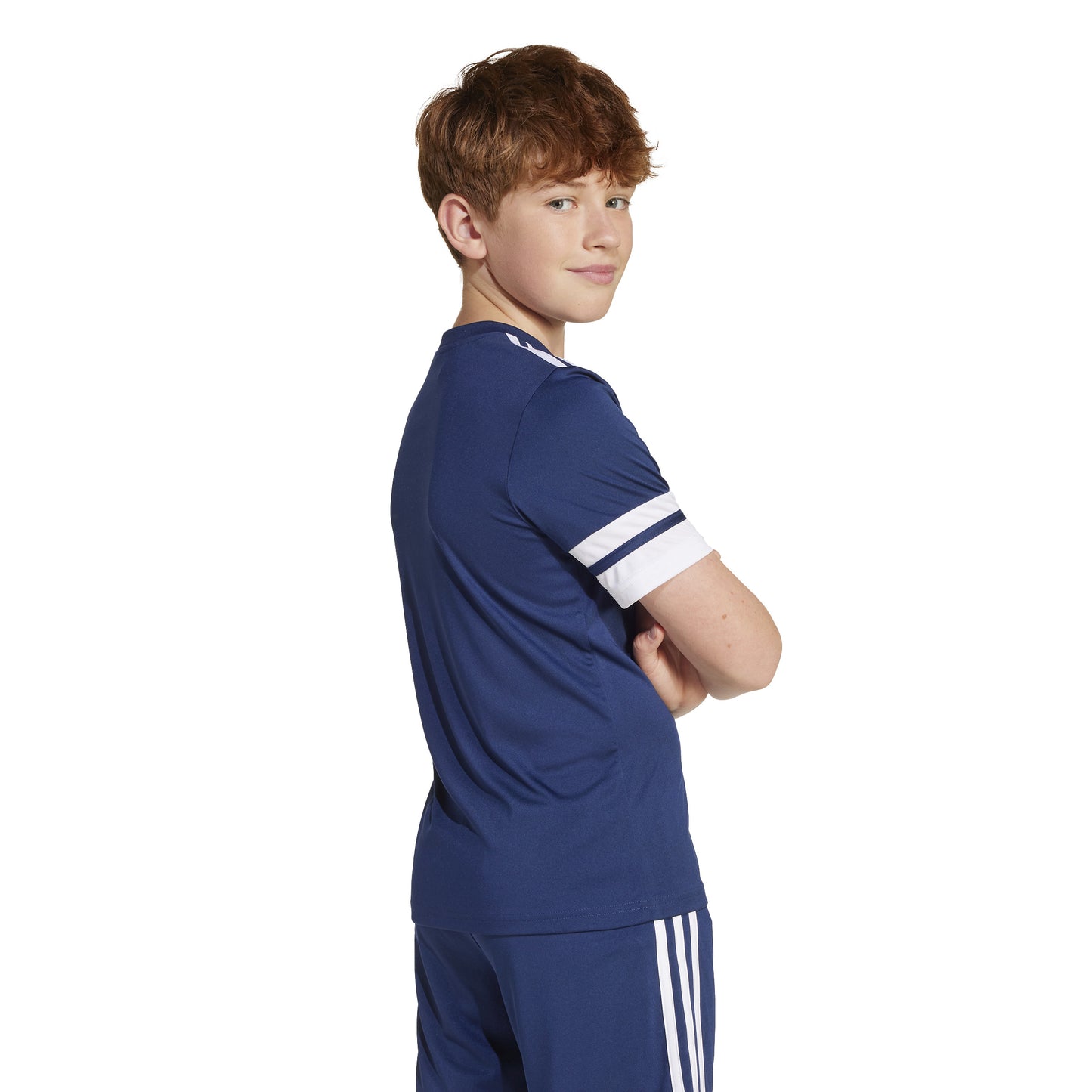 Adidas Squadra 25 SS Shirt - Team Navy Blue 2/White