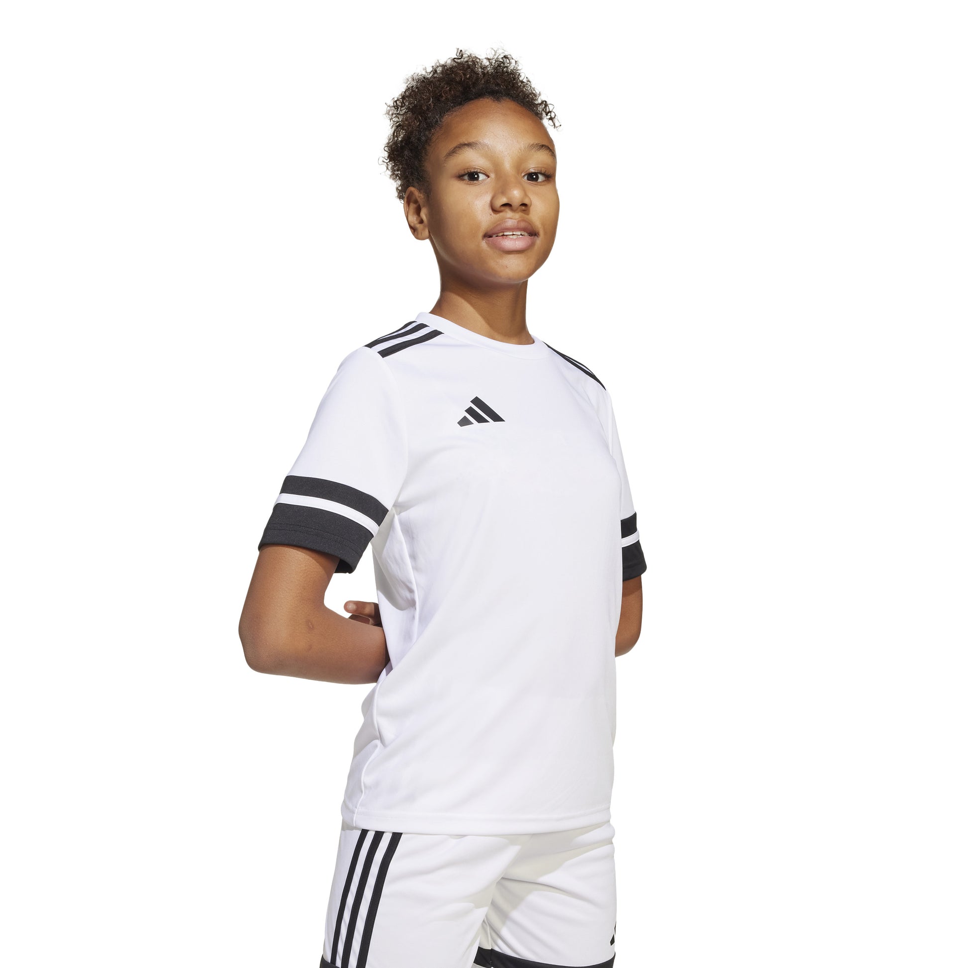 Adidas Squadra 25 SS Shirt - White/Black