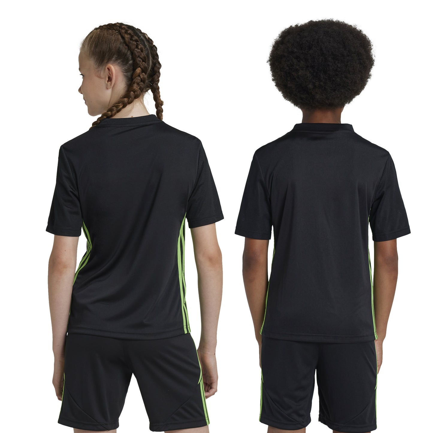 Adidas Junior Tabela 23 Jersey Black/Semi Lucid Lime