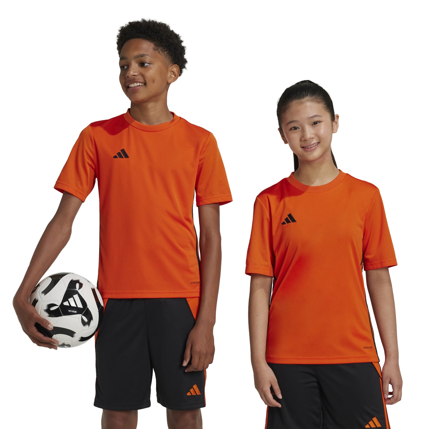 Adidas Junior Tabela 23 Jersey Team Orange/Black