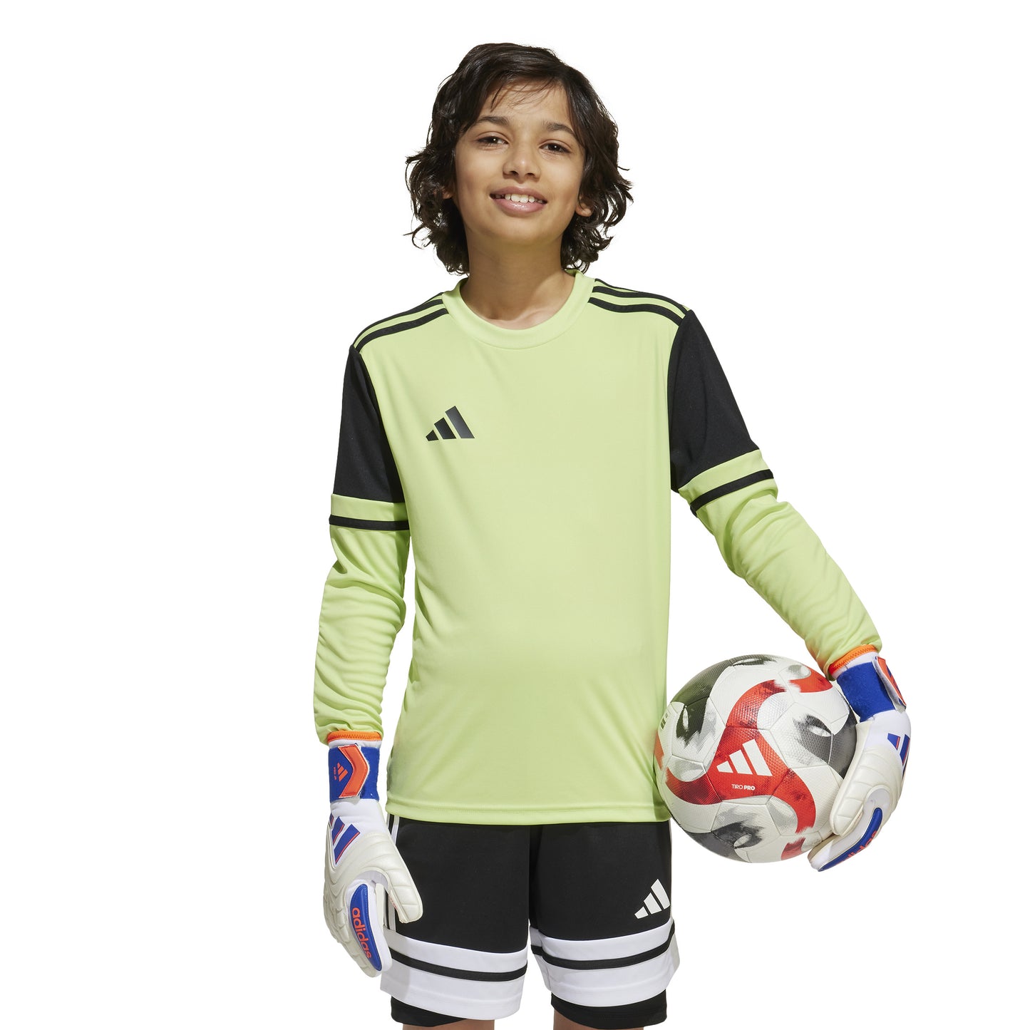 Adidas Squadra 25 LS GK Shirt - Pulse Lime/Black