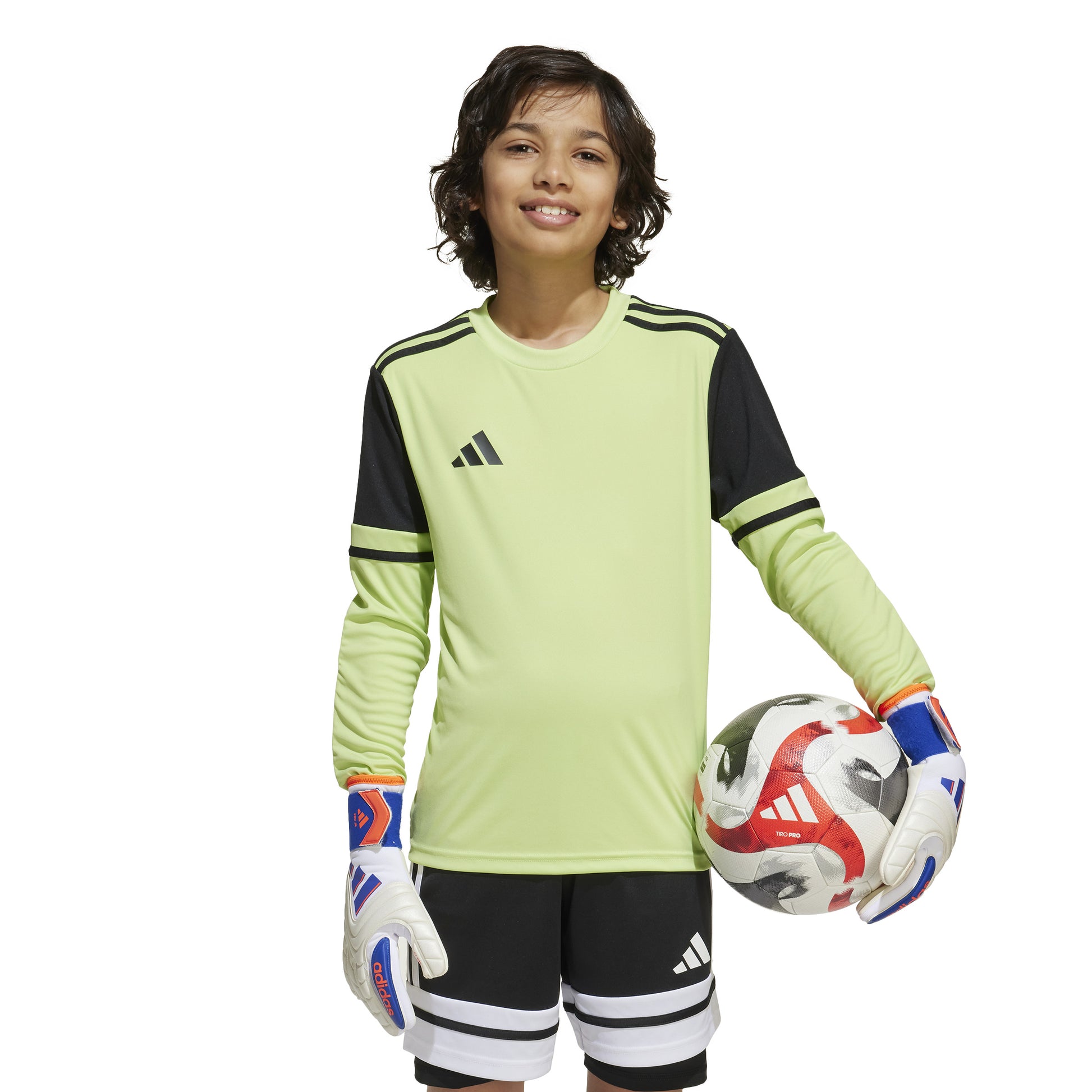 Adidas Squadra 25 LS GK Shirt - Pulse Lime/Black