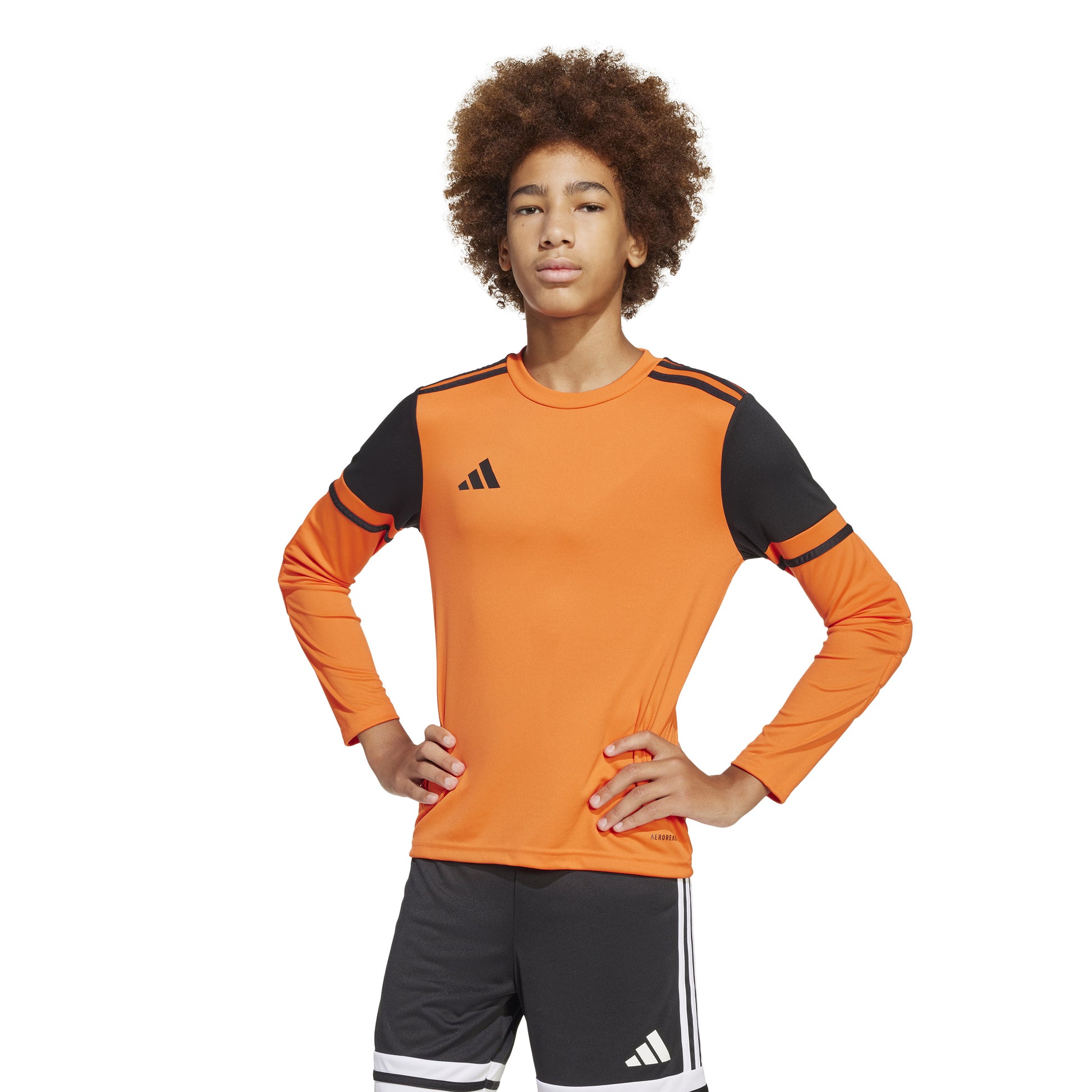 Adidas Squadra 25 LS GK Shirt - Semi Impact Orange/Black