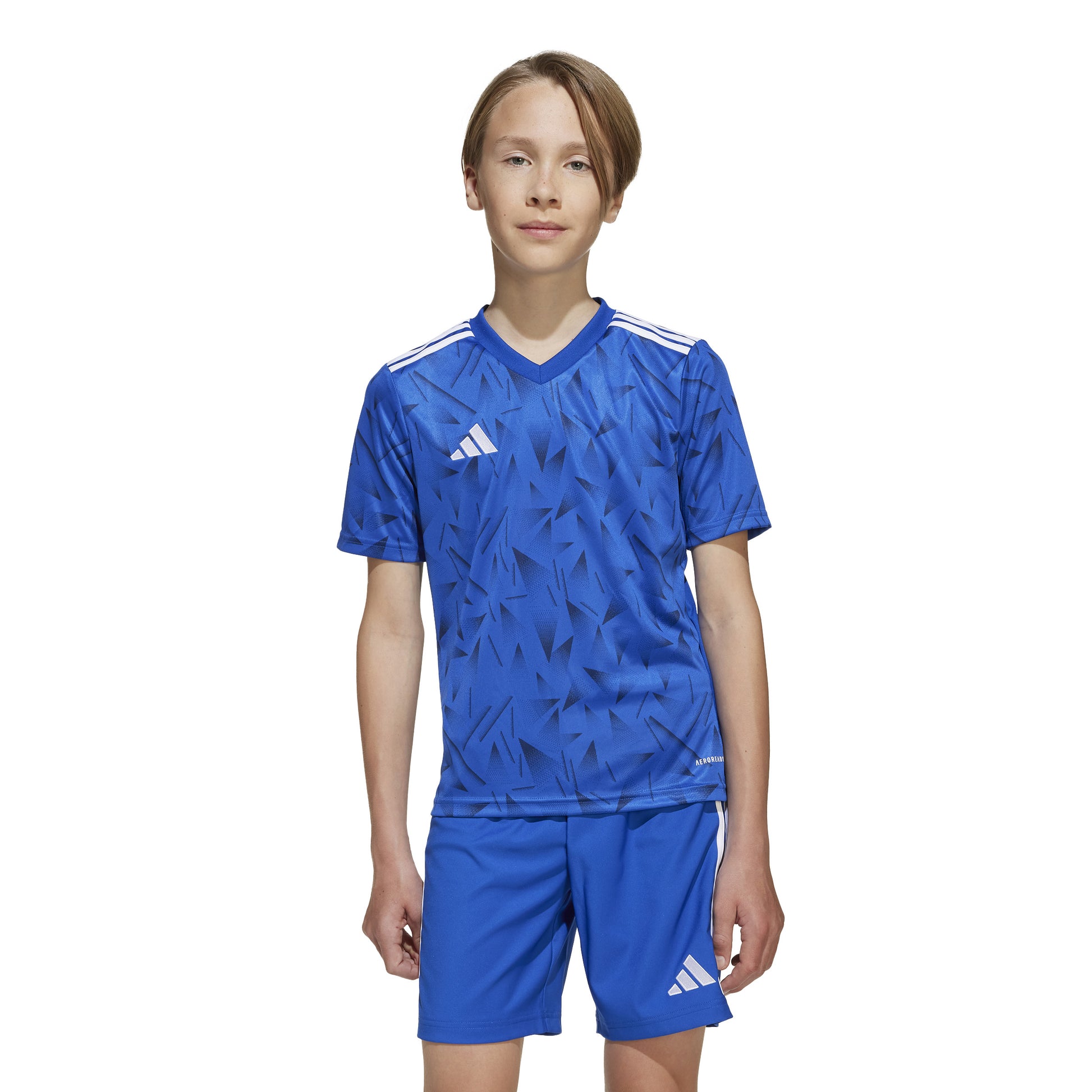Adidas Junior Team Icon 25 SS Shirt Team Royal Blue/White