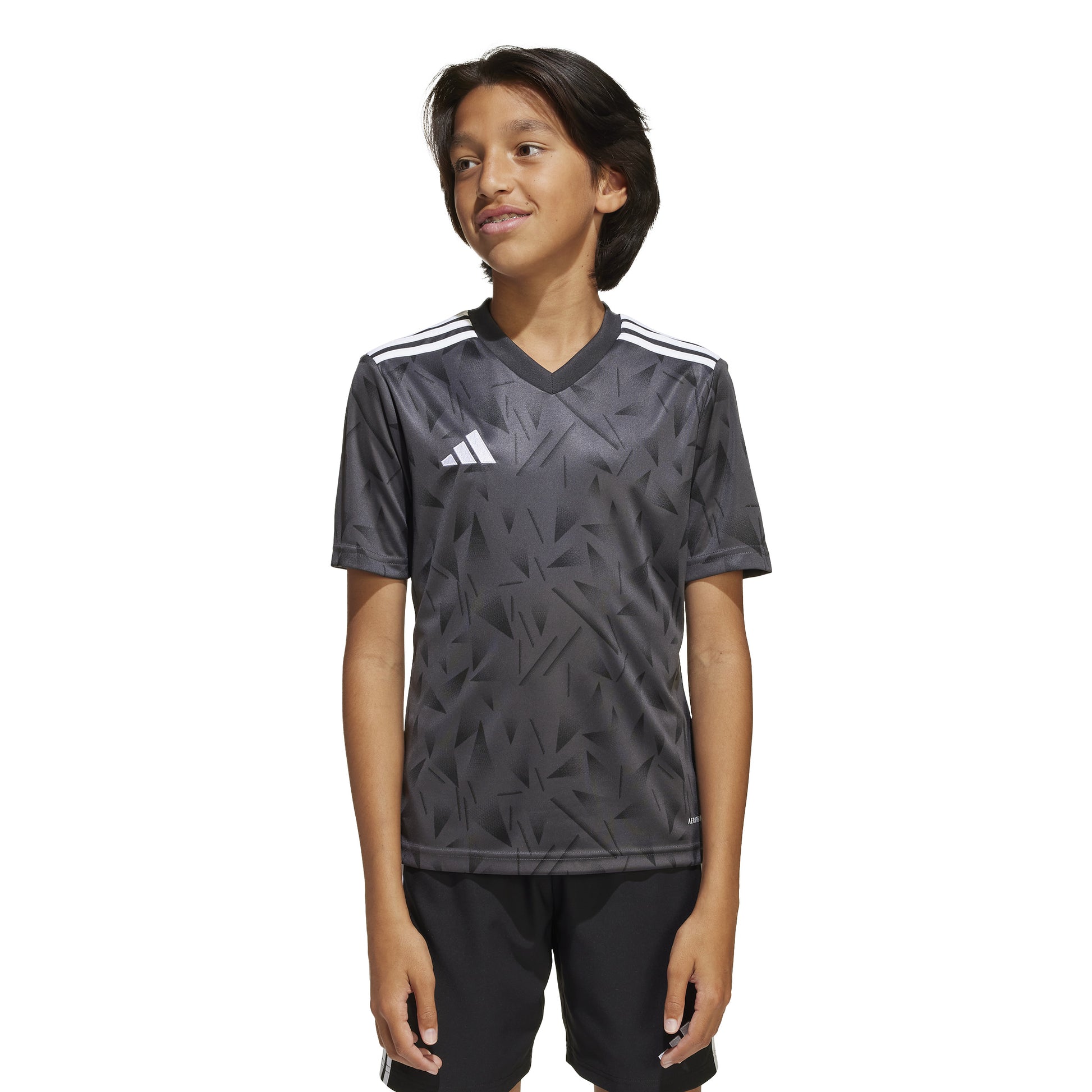Adidas Junior Team Icon 25 SS Shirt Utility Black/Black