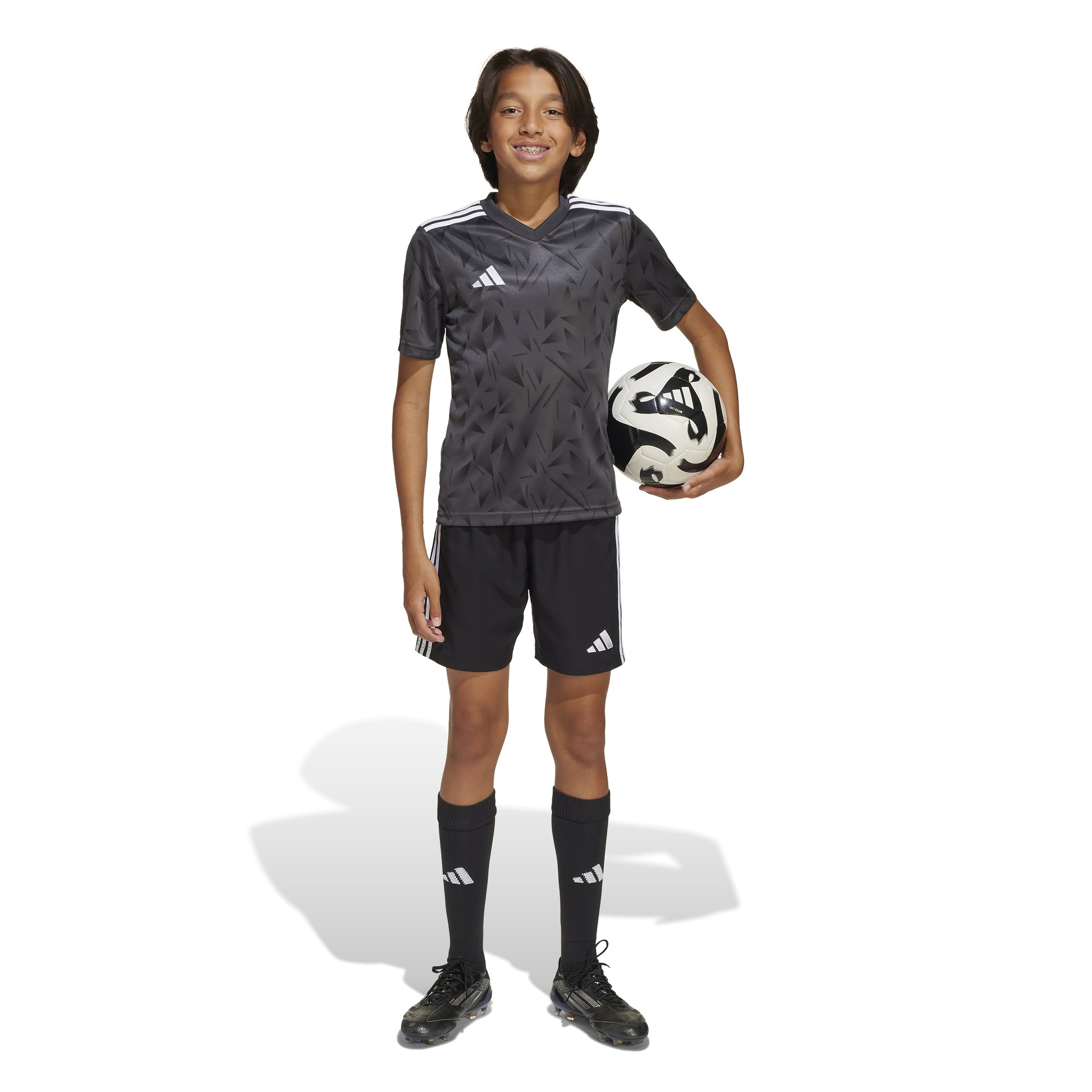 Adidas Junior Team Icon 25 SS Shirt Utility Black/Black