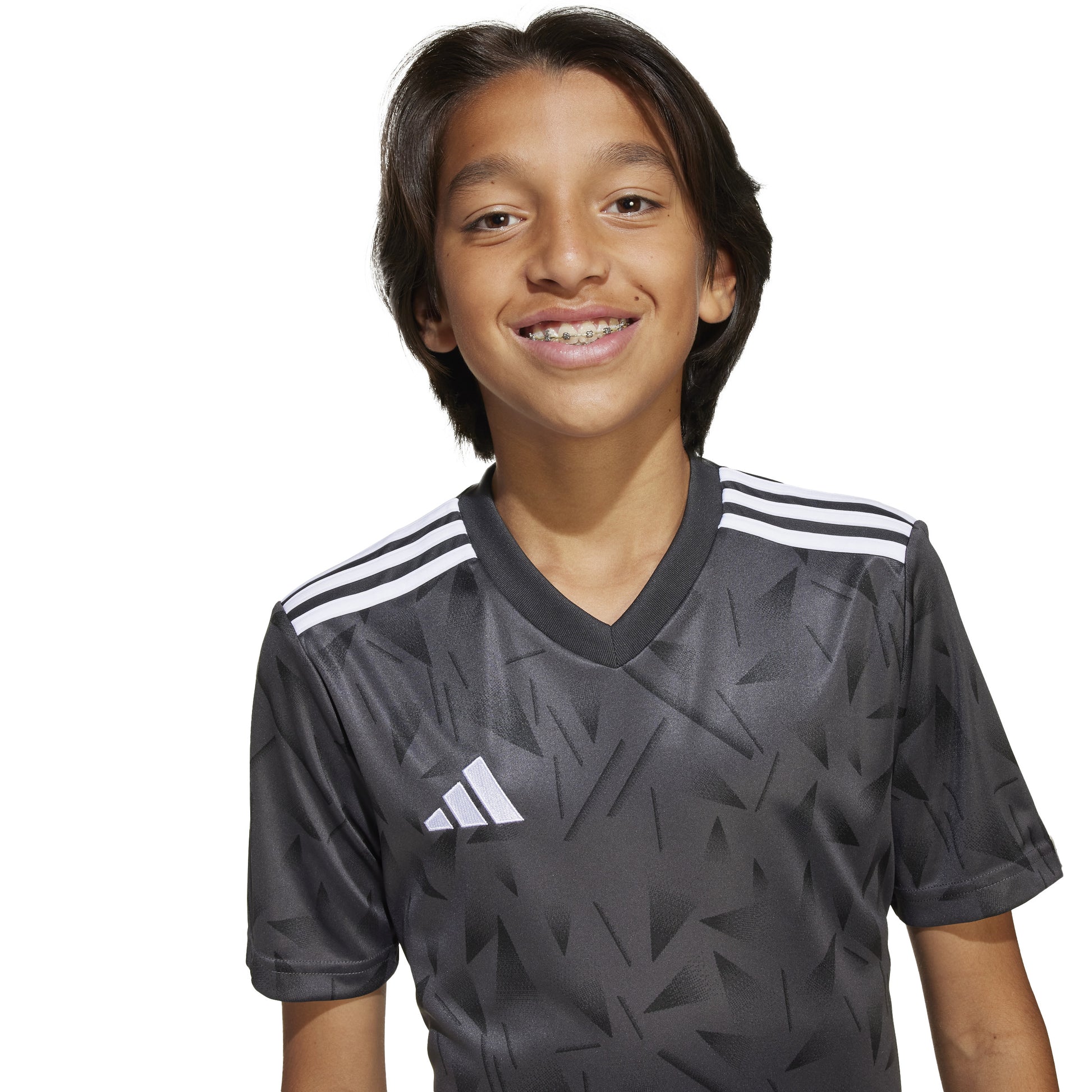 Adidas Junior Team Icon 25 SS Shirt Utility Black/Black