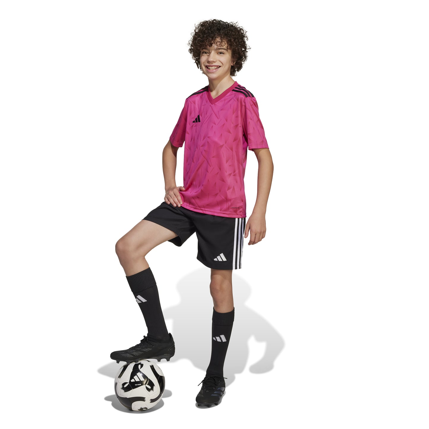 Adidas Junior Team Icon 25 SS Shirt Team Real Magenta/Black