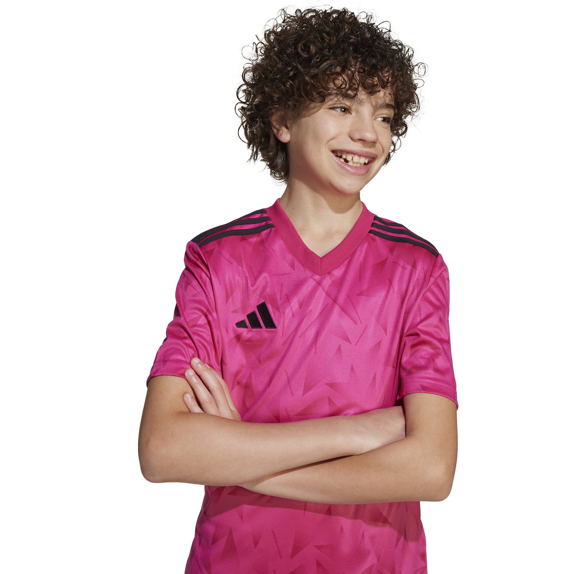 Adidas Junior Team Icon 25 SS Shirt Team Real Magenta/Black