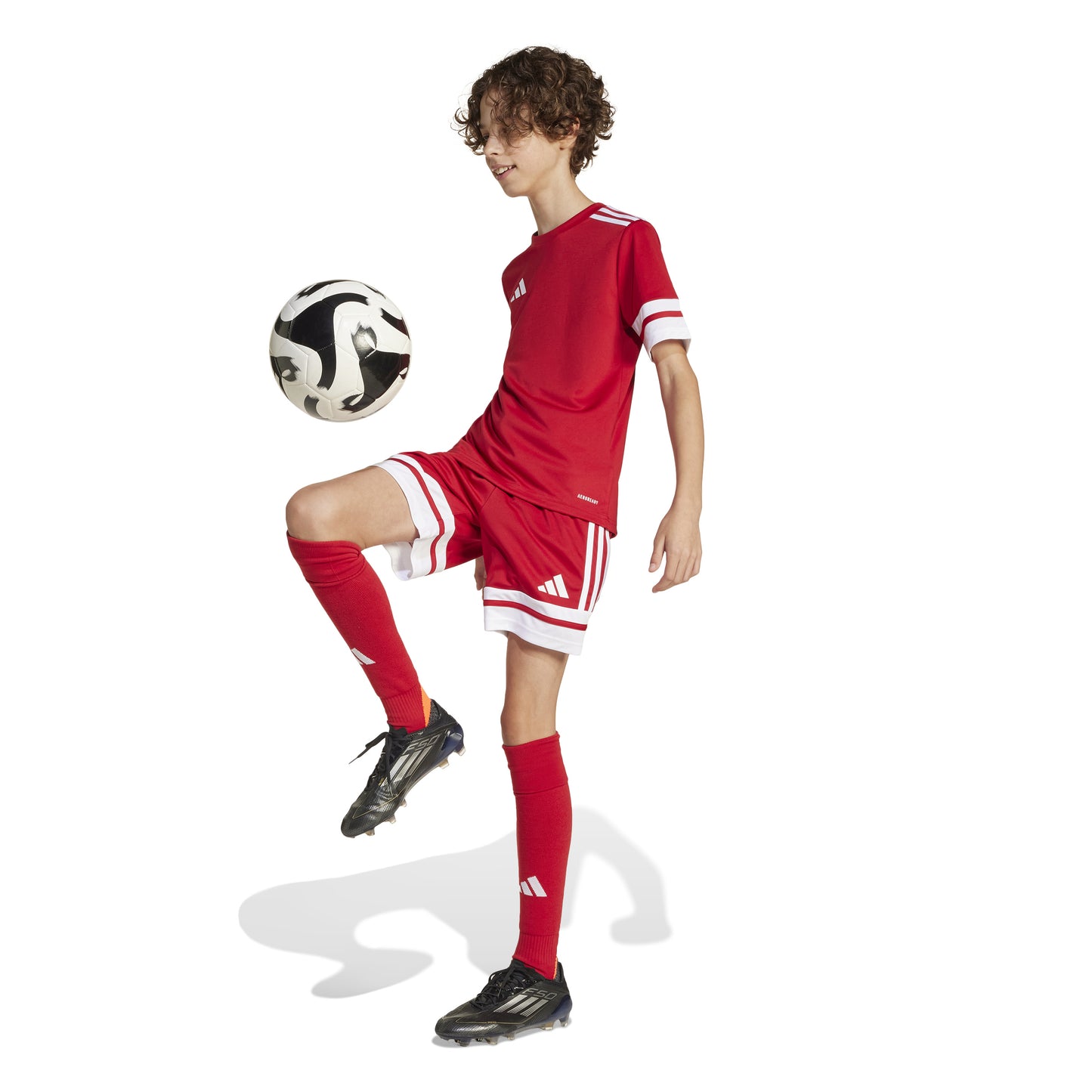 Adidas Squadra 25 Shorts - Team Power Red 2/White