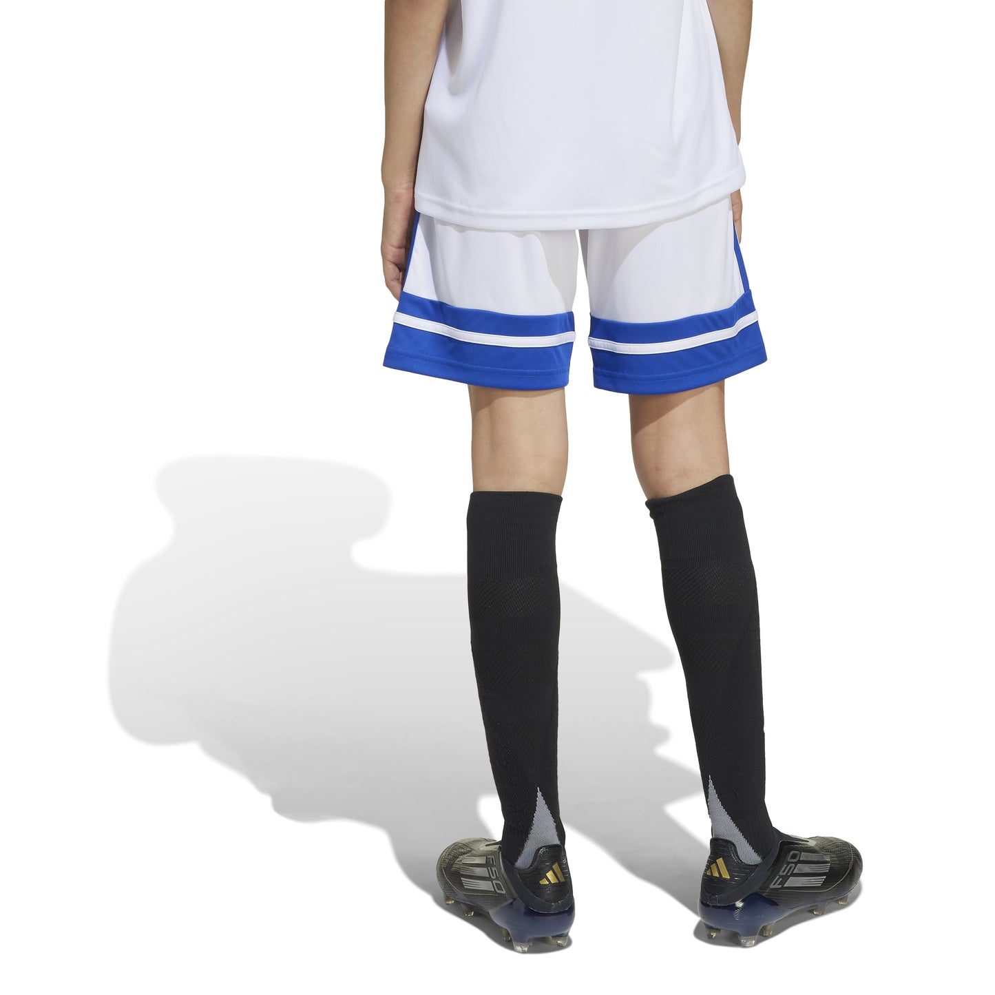 Adidas Squadra 25 Shorts - White/Team Royal Blue