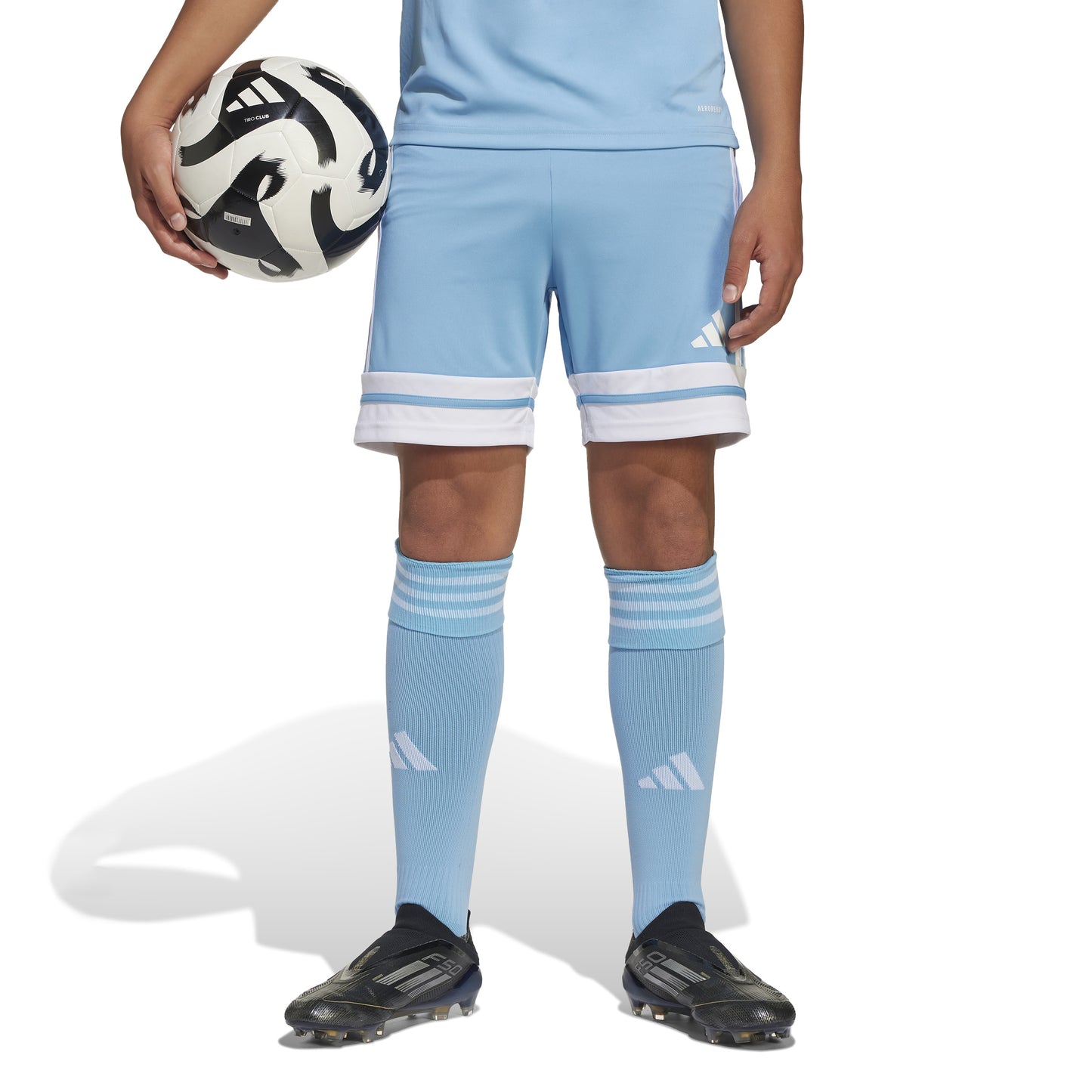 Adidas Squadra 25 Shorts - Team Light Blue/White