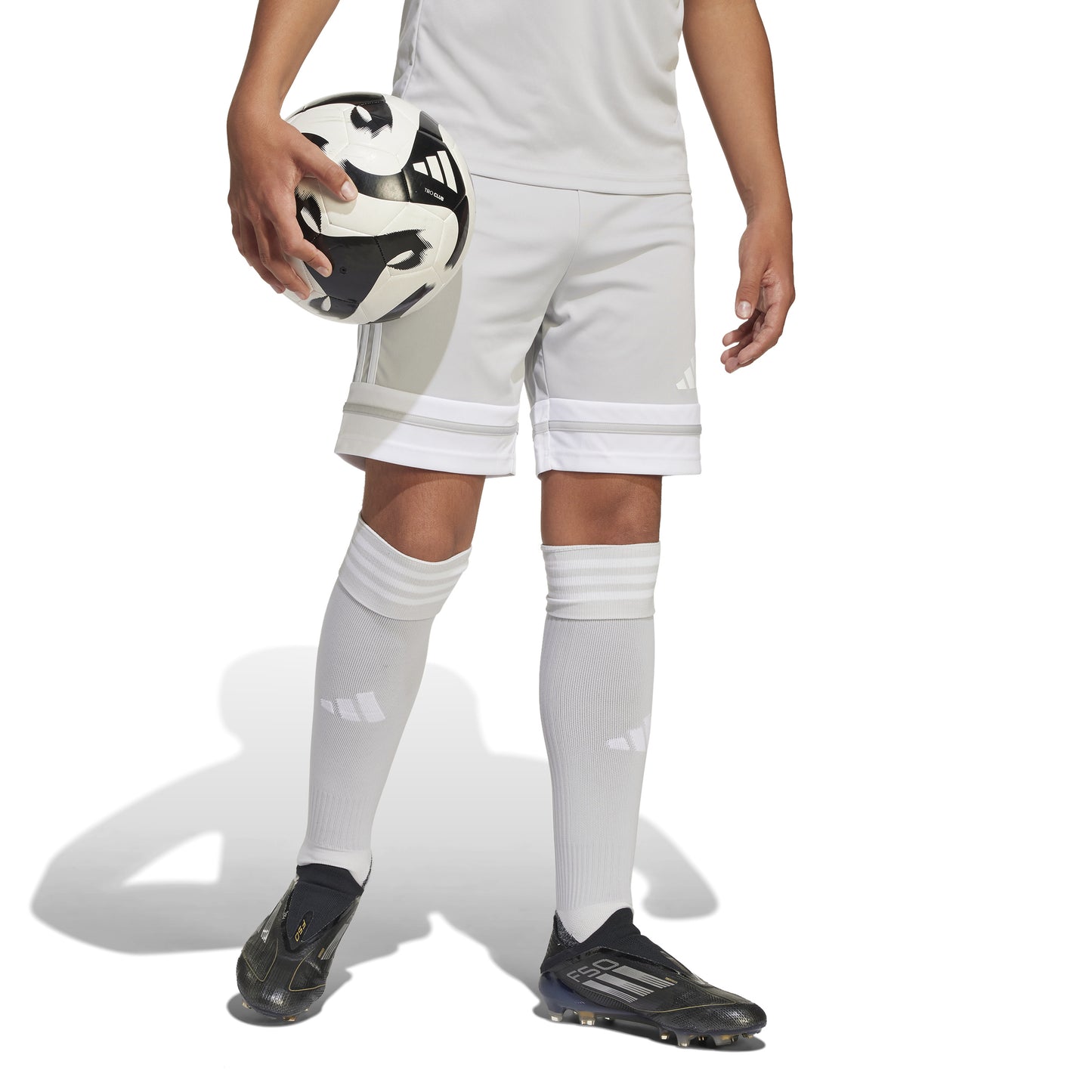 Adidas Squadra 25 Shorts - Team Light Grey/White