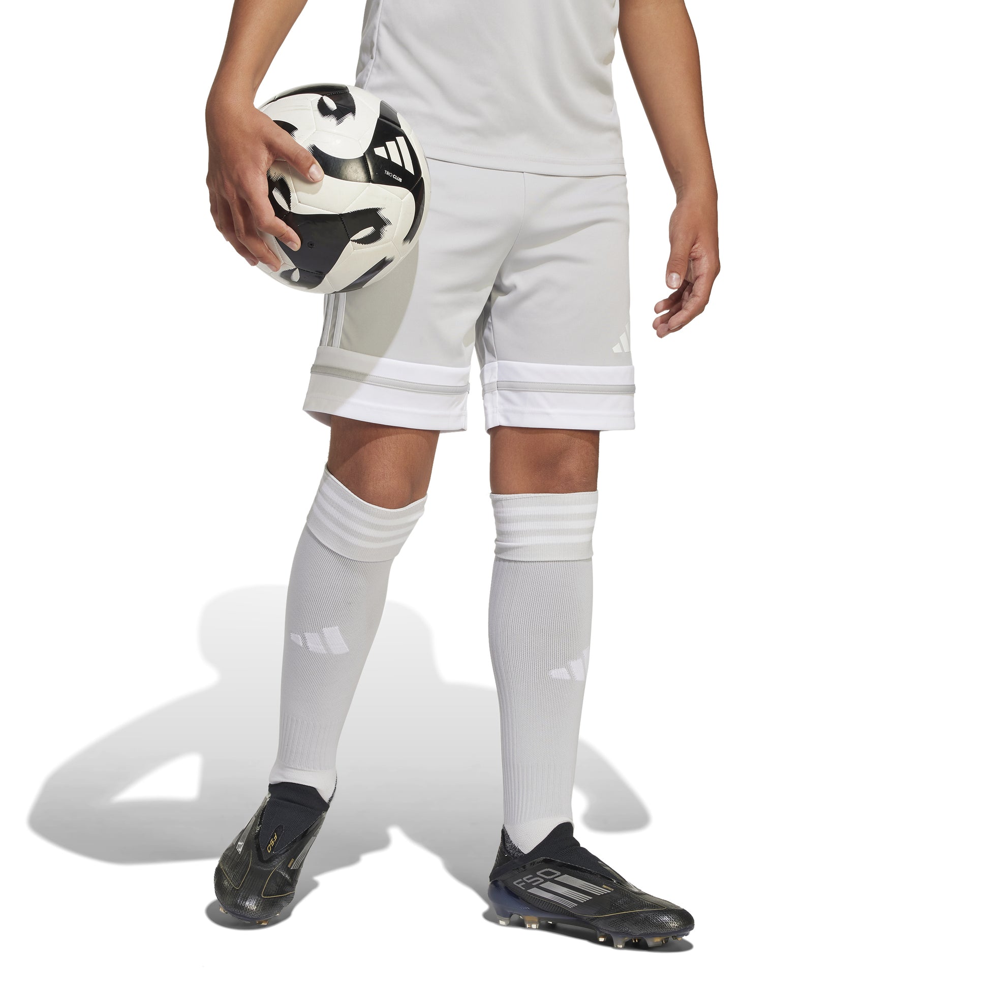 Adidas Squadra 25 Shorts - Team Light Grey/White