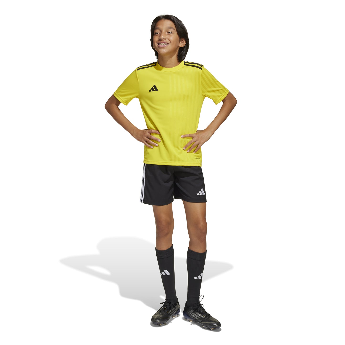 Adidas Junior Campeon 25 SS Shirt Team Yellow/Black