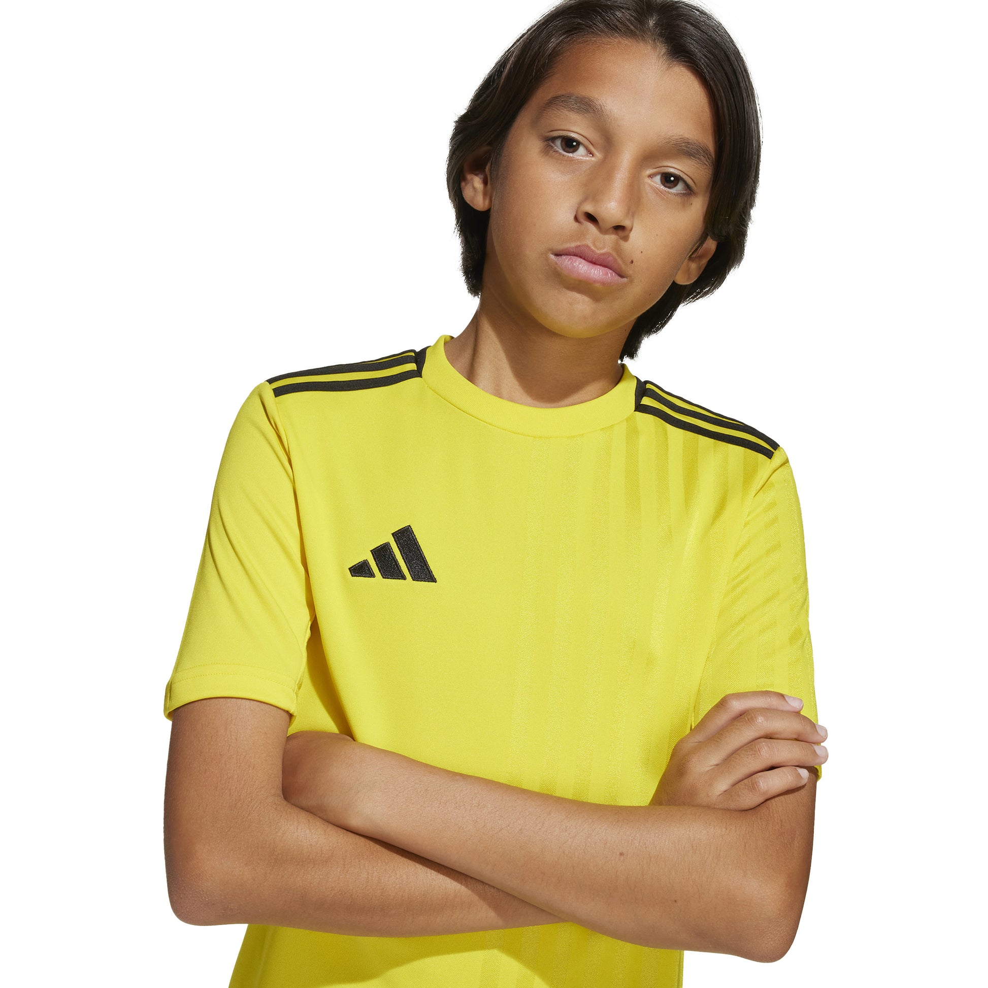 Adidas Junior Campeon 25 SS Shirt Team Yellow/Black