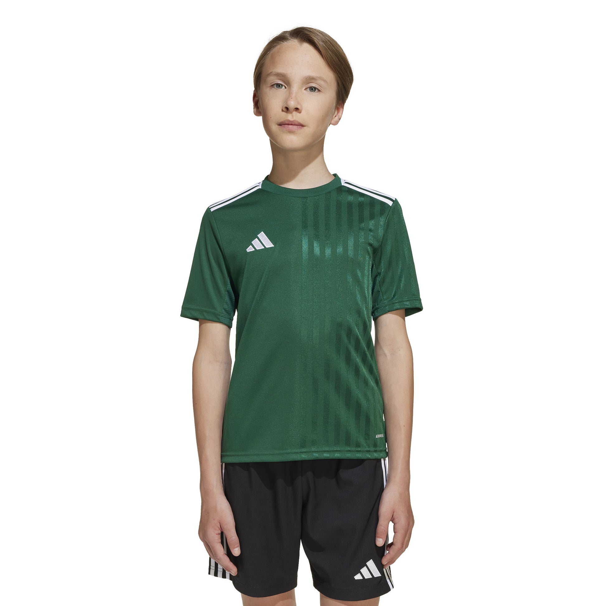 Adidas Junior Campeon 25 SS Shirt Team Dark Green/White