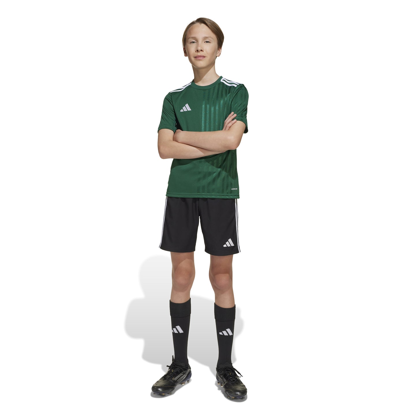 Adidas Junior Campeon 25 SS Shirt Team Dark Green/White